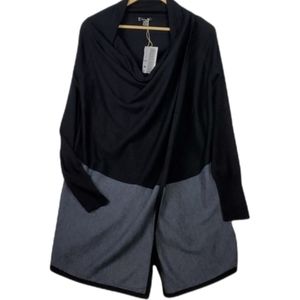 Smartwool Edgewood Women's Wrap Sweater Black L